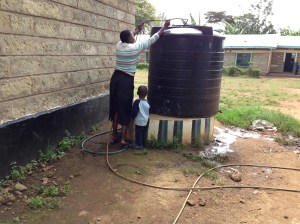 Water Cistern at School