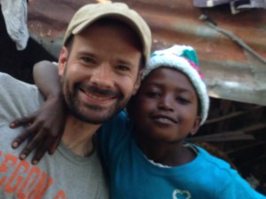 Tim had some fans in the children.