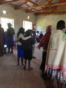 Tim doing Crowd Control.