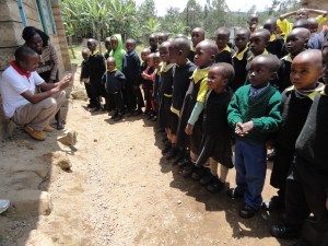 Standing and Waiting for Pills