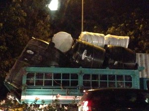 Truck full of Cisterns