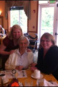 Nina, Grandma, and Trish